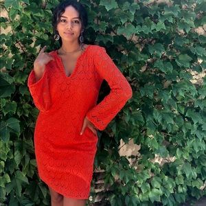 Trina Turk Orange Beach Dress Size 6